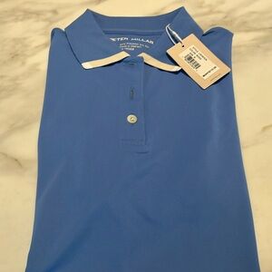 Brand brand new women’s Peter Millar short sleeved performance polo. medium.